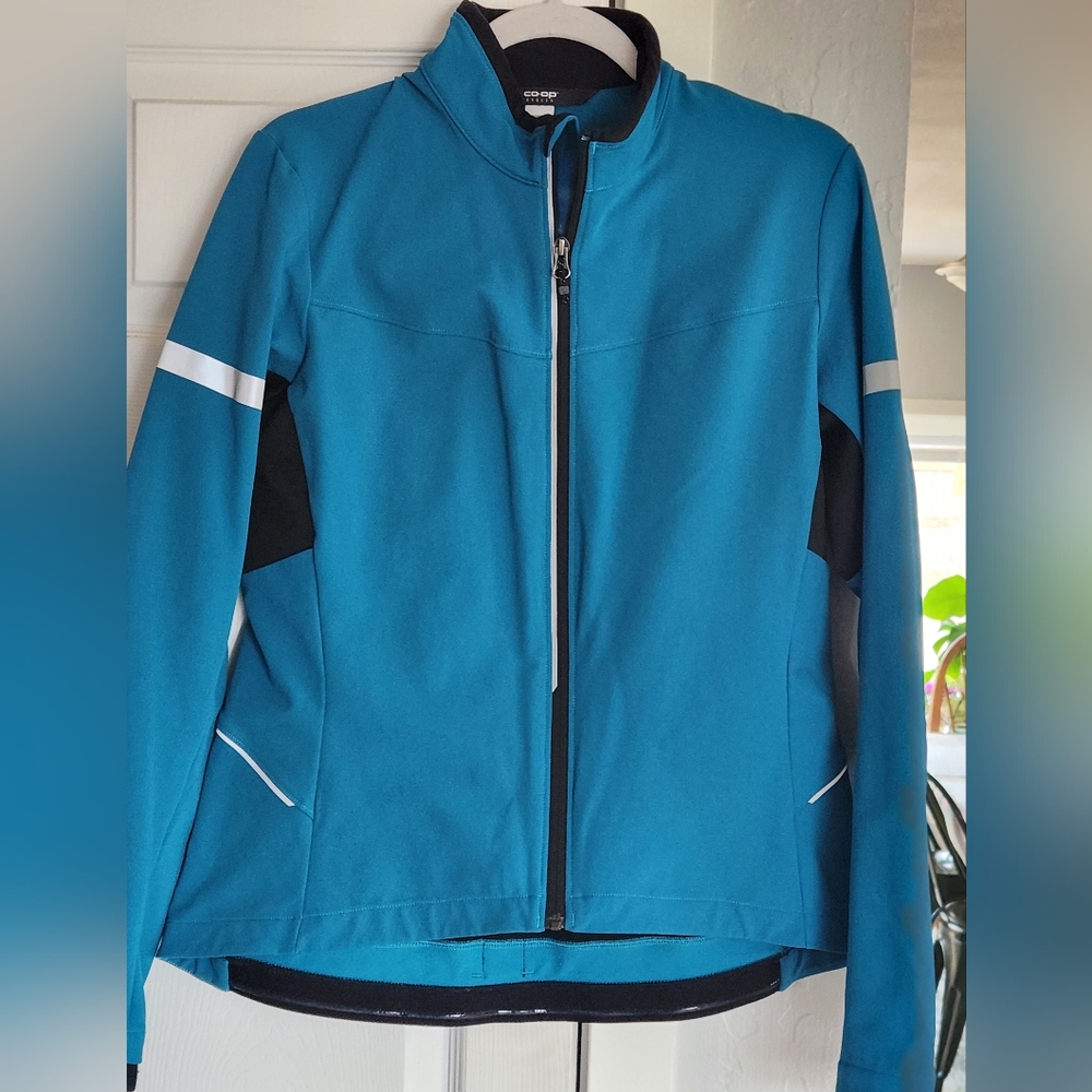REI CO-OP Bike Cycle Run Reflective Jacket Train Reflective